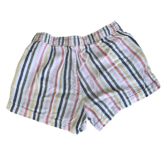 Old Navy Linen-Blend Striped Shorts – Girls Size XXL (18) - Picture 2 of 12